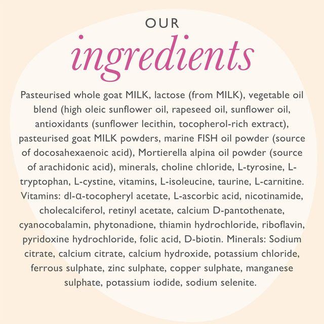 Nannycare 1 First Infant Goat Milk based Powder From Birth   900g