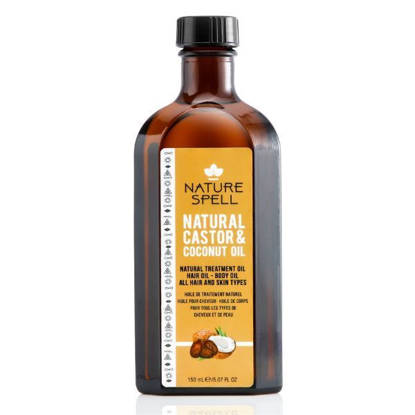 Nature Spell Coconut &amp;amp; Castor Oil for Hair &amp;amp; Skin 150ml