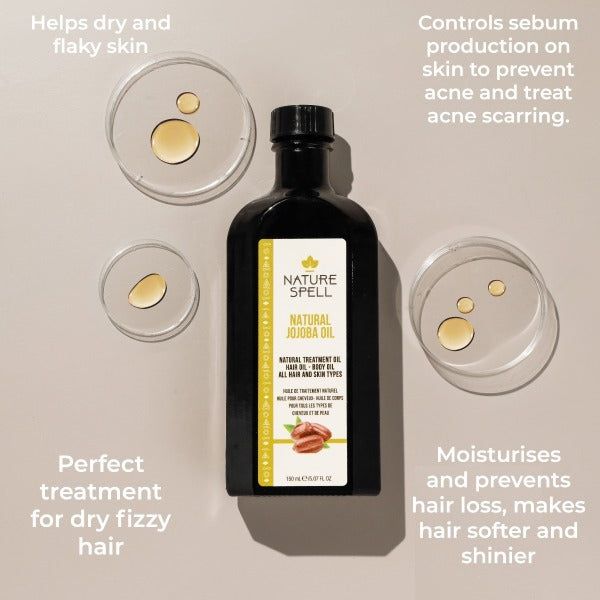 Nature Spell Jojoba Oil For Hair &amp;amp; Skin