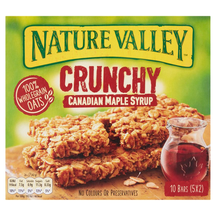 Nature Valley Crunchy Canadian Maple Syrup Cereal Bars