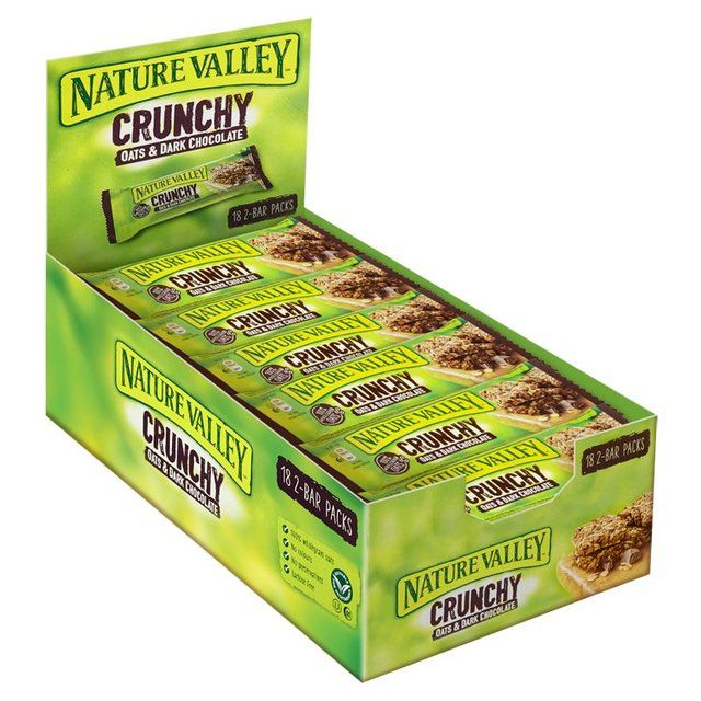 Nature Valley Crunchy Oats &amp;amp; Chocolate Cereal Bars   18 x 42g