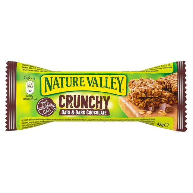 Nature Valley Crunchy Oats &amp;amp; Chocolate Cereal Bars   18 x 42g