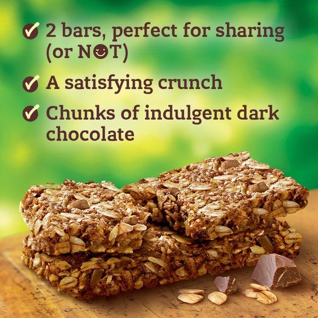 Nature Valley Crunchy Oats &amp;amp; Dark Chocolate Cereal Bars   5 x 42g