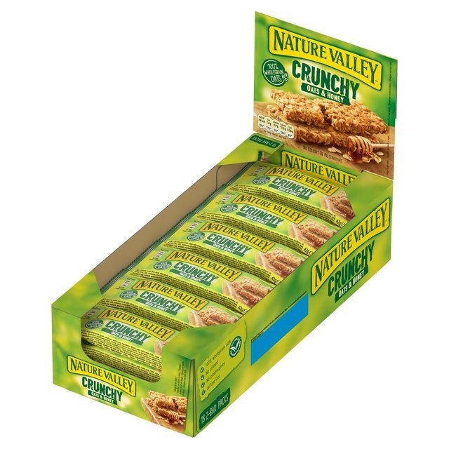 Nature Valley Crunchy Oats &amp;amp; Honey Cereal Bars   18 x 42g