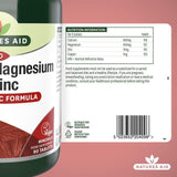 Natures Aid Calcium Magnesium &amp;amp; Zinc Supplement Tablets   90 per pack