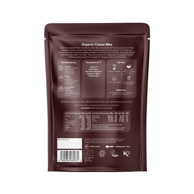 Naturya Organic Cacao Nibs   300g