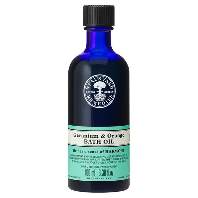 Neal's Yard Geranium &amp;amp; Orange Bath Oil    100ml