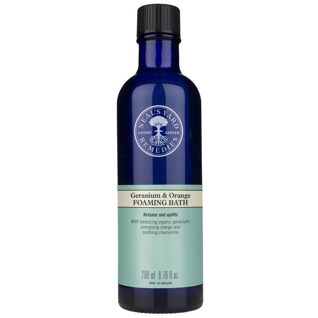 Neal's Yard Geranium &amp;amp; Orange Foaming Bath   200ml