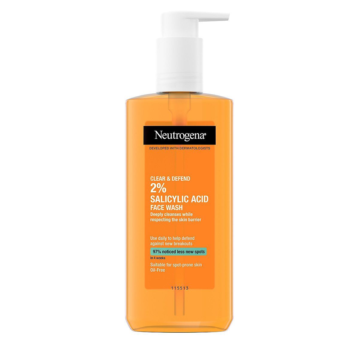 Neutrogena Clear &amp;amp; Defend Facial Wash 200ml
