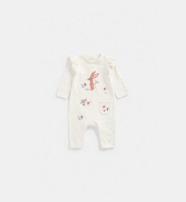 Newborn Knitted Frill All In One