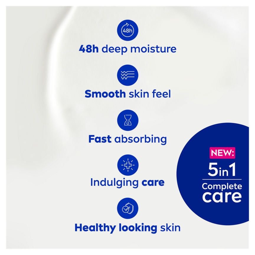 Nivea Body Lotion For Dry Skin Irresistibly Smooth