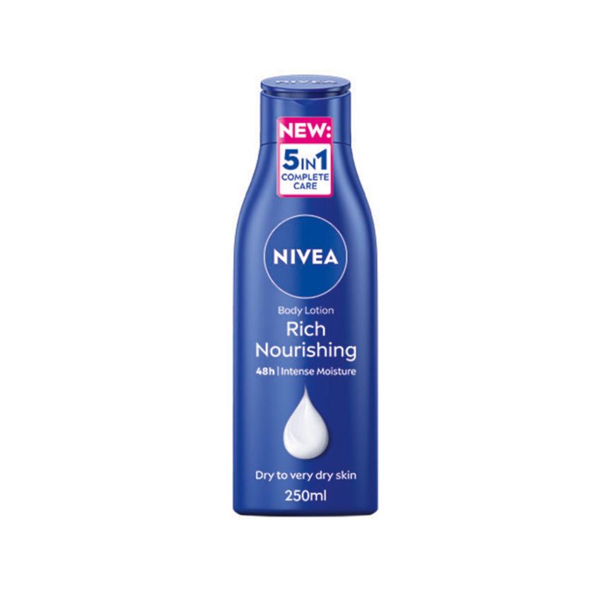 Nivea Body Lotion For Very Dry Skin Rich Nourishing