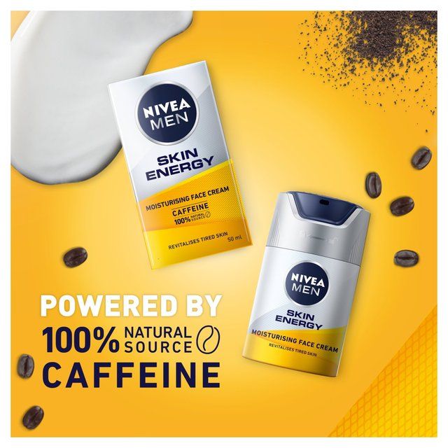 NIVEA MEN Active Energy Skin Revitaliser Face Cream   50ml