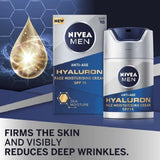 NIVEA MEN Hyaluron Anti-Age Face Moistursing Cream SPF15    50ml