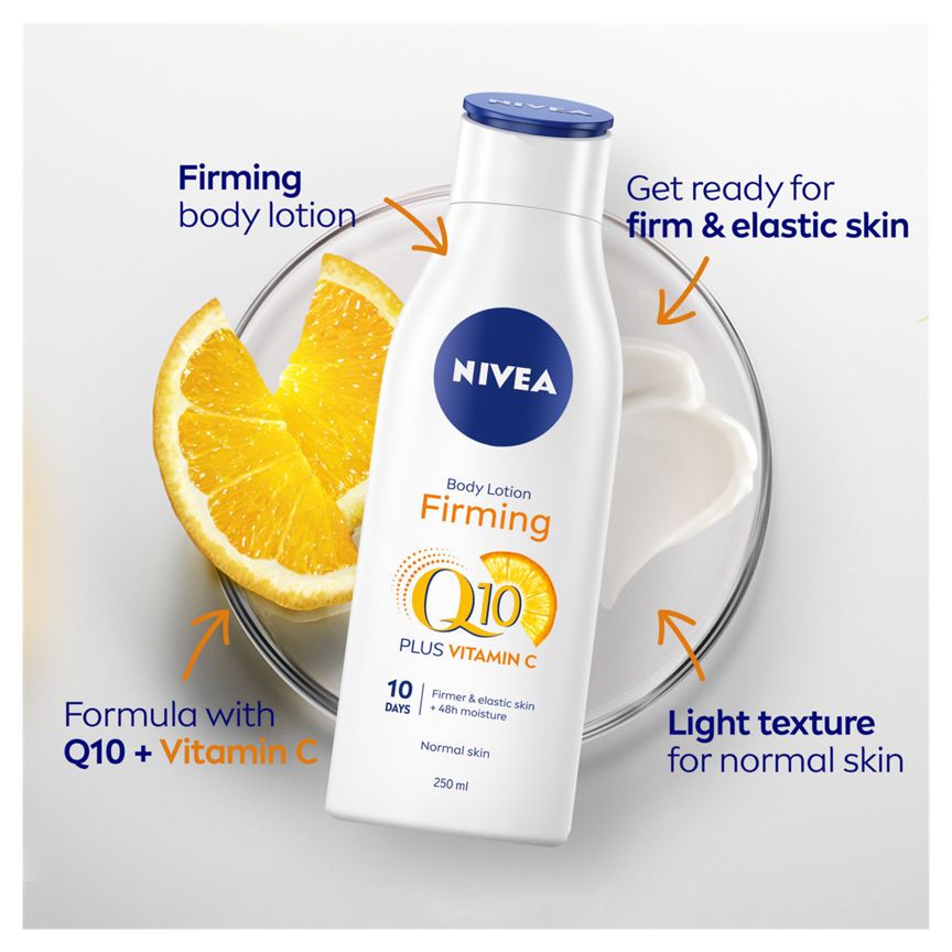 Nivea Q10 + Vitamin C Firming Body Lotion For Normal Skin