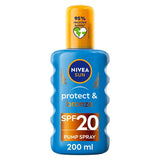 NIVEA SUN Protect &amp;amp; Bronze Tan Activating Sun Cream Spray SPF20 200ml