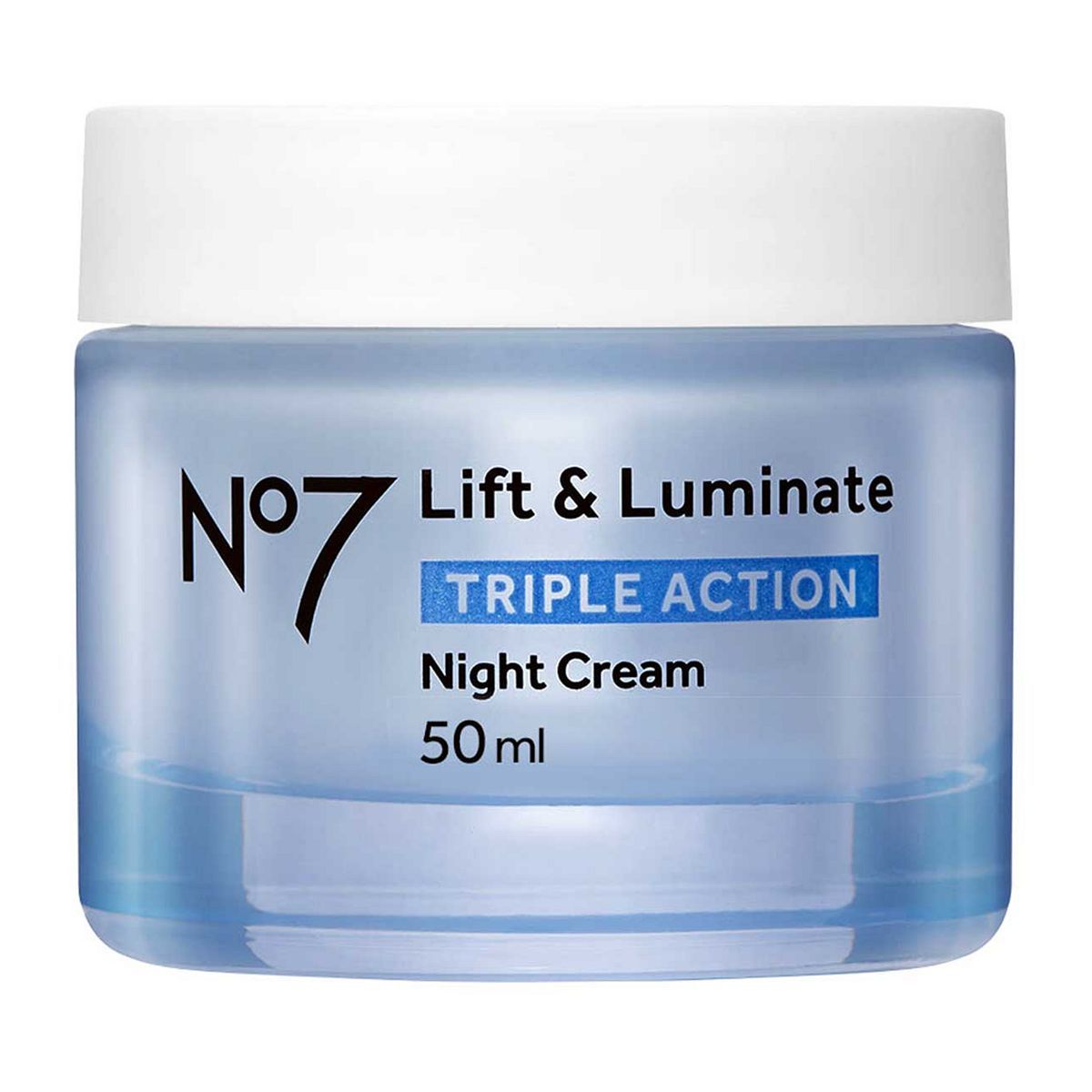 No7 Lift &amp;amp; Luminate TRIPLE ACTION Night Cream Enhanced Formula 50ml