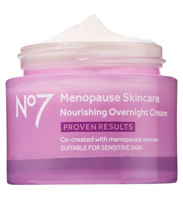 No7 Menopause Skincare Nourishing Overnight Cream 50ml
