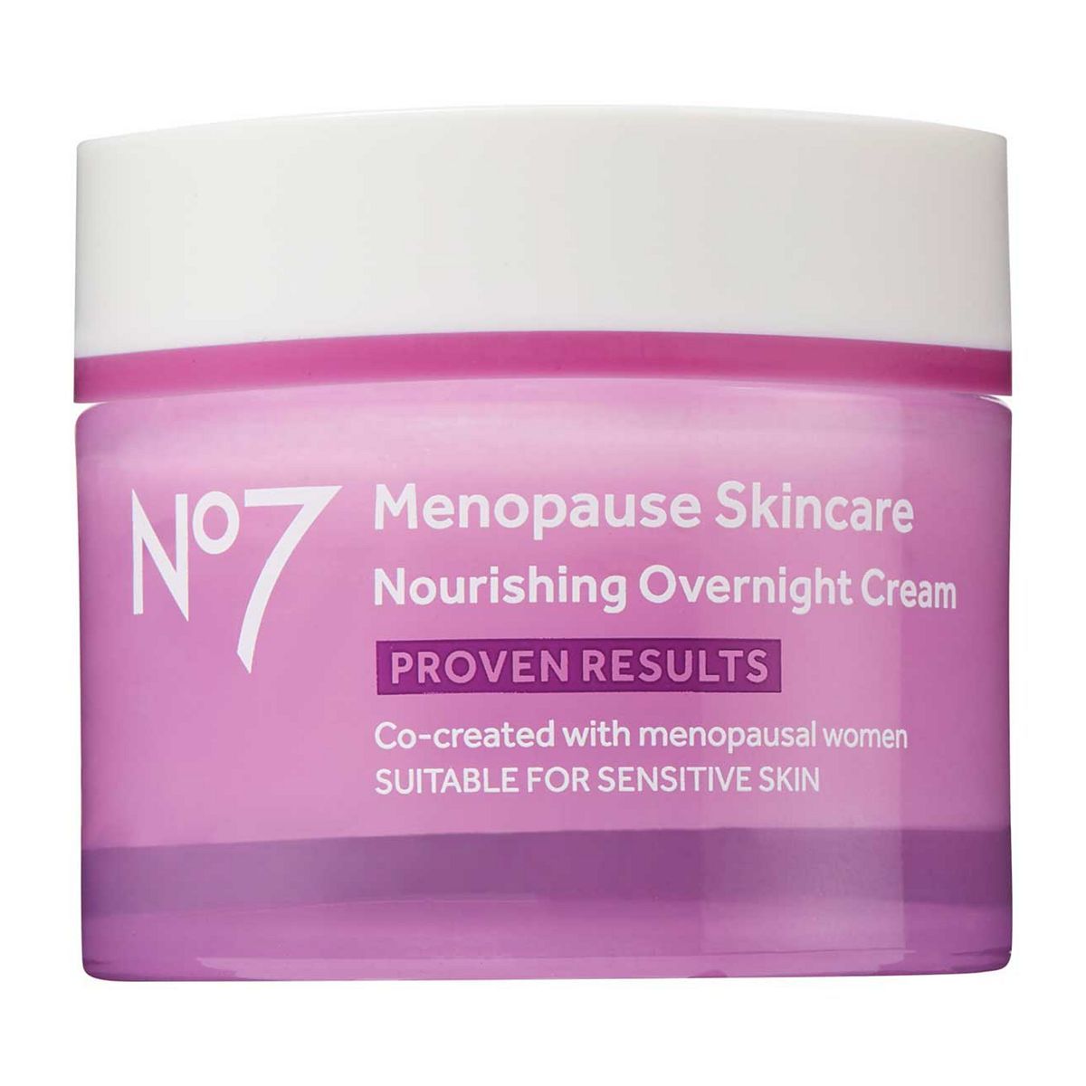 No7 Menopause Skincare Nourishing Overnight Cream 50ml