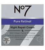 No7 Pure Retinol Night Repair Cream 50ml