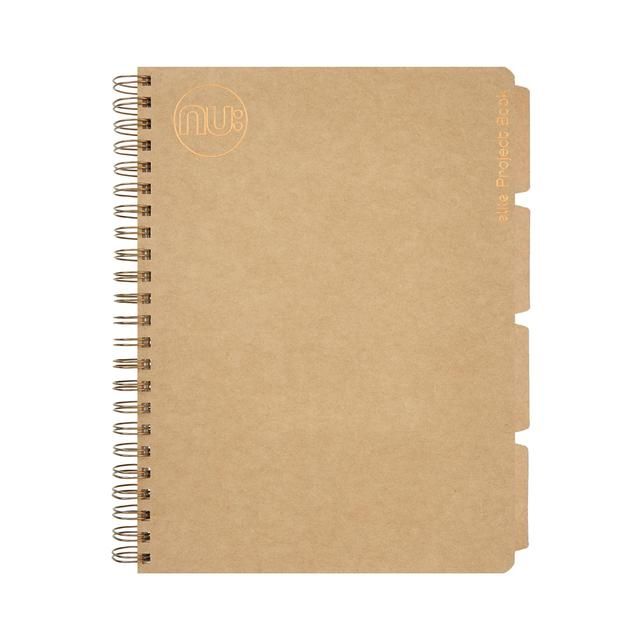Nu Kraft A4 Manilla Project Book - 160 pgs