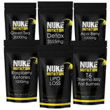 Nuke Nutrition Hair &amp;amp; Skin Care Tablets  - Bundle