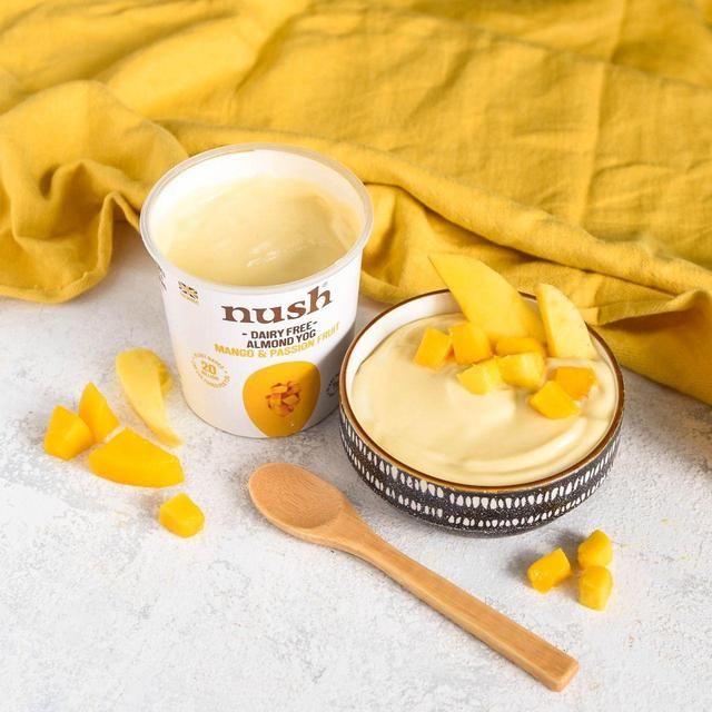 Nush Almond Milk Yog Mango and Passionfruit   350g