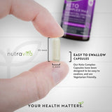 Nutravita Keto Complex Max - 120 Vegetarian Capsules