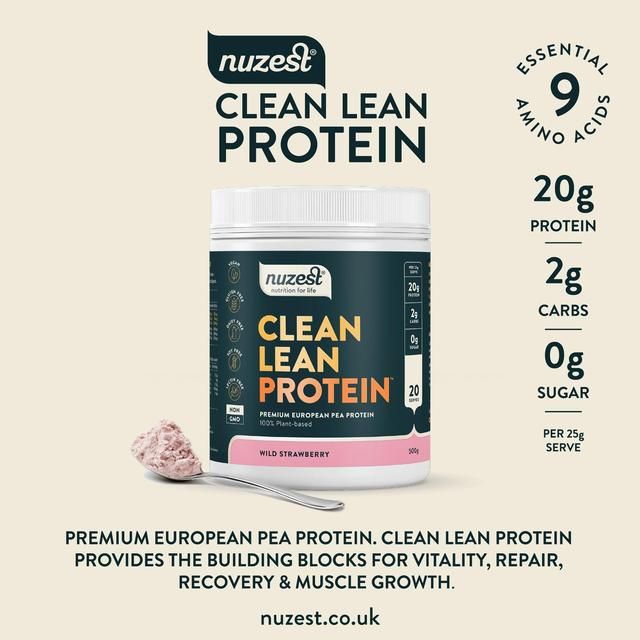 Nuzest Wild Strawberry Clean Lean Protein Powder    500g