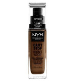 NYX Professional Makeup, Can't Stop Won't Stop Full Coverage Foundation CAPPUCCINO