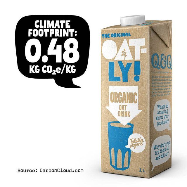 Oatly Organic Oat Drink Long Life   1L