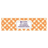 Ocado Large Tie Handle Freezer Bags   25 per pack