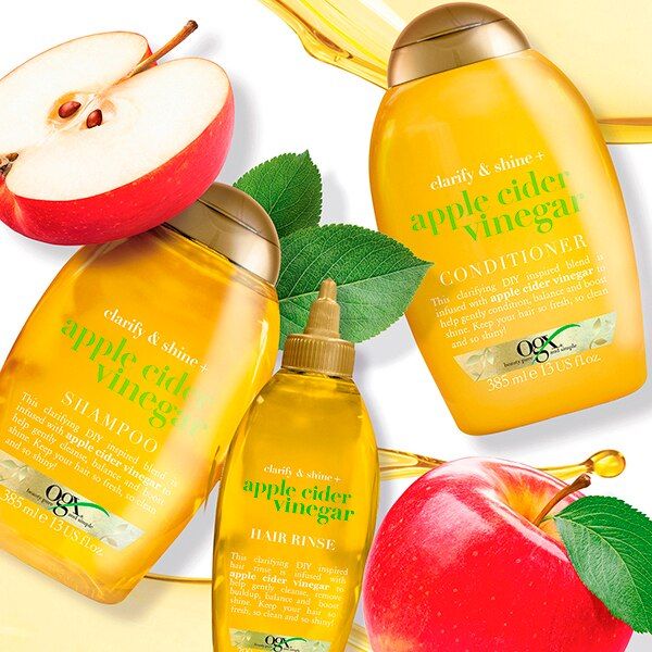 OGX Clarify &amp;amp; Shine + Apple Cider Vinegar Conditioner 385ml