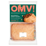 OMV! Deliciously Vegan No Steak &amp;amp; Gravy Slices
