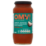 OMV! Deliciously Vegan Tomato, Roasted Garlic &amp;amp; Balsamic Pasta Sauce