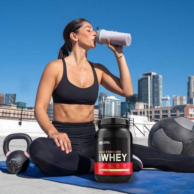 Optimum Nutrition Gold Standard Vanilla Ice Cream Protein Powder    900g