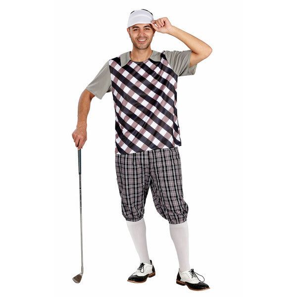 Orion Costumes Male Golfer Costume (Black &amp;amp; White) Standard