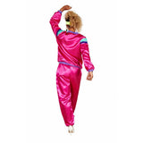 Orion Costumes Womens 80s Pink Shellsuit Large