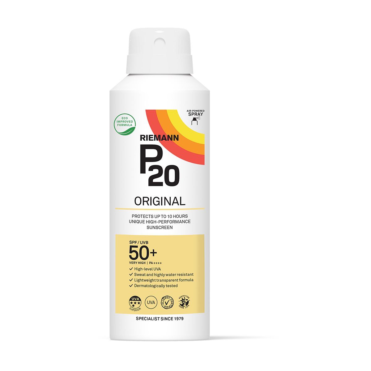 P20 Original SPF50+ Continuous Spray 150ml