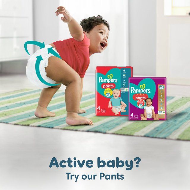 Pampers Baby-Dry Nappies Size 6 (13-18kg) Jumbo+ Pack   62 per pack