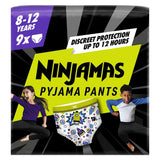 Pampers Ninjamas Bedwetting Pyjama Pants Boys x9, 8-12 Years