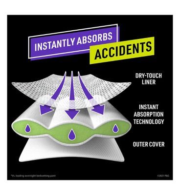 Pampers Ninjamas Bedwetting Pyjama Pants Girls x9, 8-12 Years