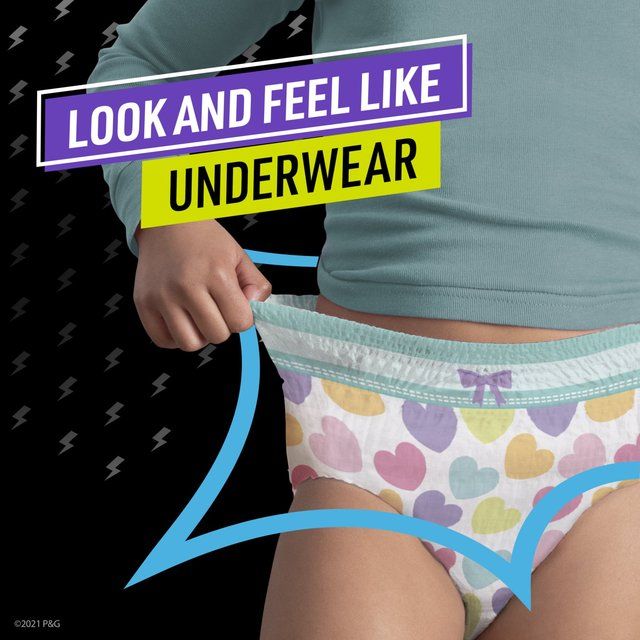 Pampers Ninjamas Pyjama Pants Girls 10 Pyjama Pants 4-7 Years 17-30kg    10 per pack