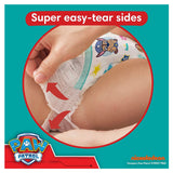 Pampers Paw Patrol Baby Dry Nappy Pants Size 6, 138 Pack