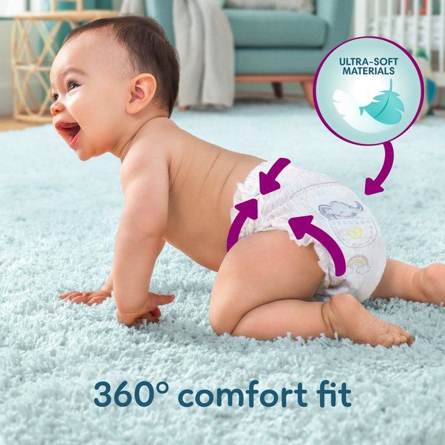 Pampers Premium Protection Nappy Pants Size 4 (9-15kg) Jumbo+ Pack   54 per pack