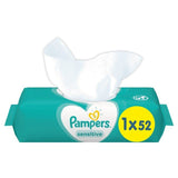 Pampers Sensitive Baby Wipes   52 per pack