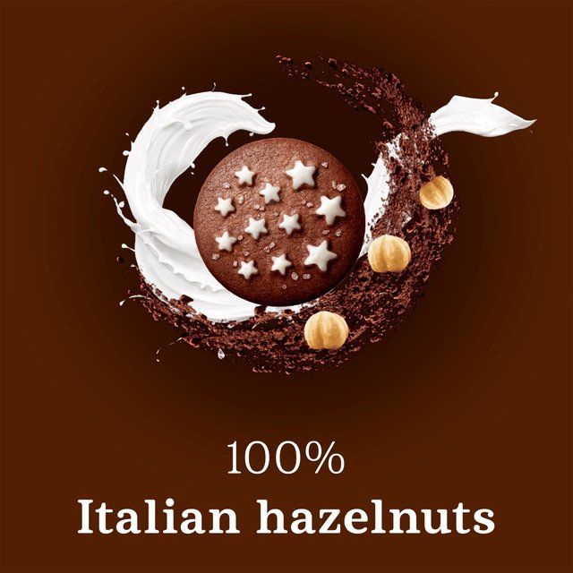 Pan Di Stelle Chocolate Biscuits with Milk Hazelnuts and Cocoa   350g