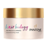 Pantene Hair Biology Hair Mask De-frizz &amp;amp; Illuminate 160ml