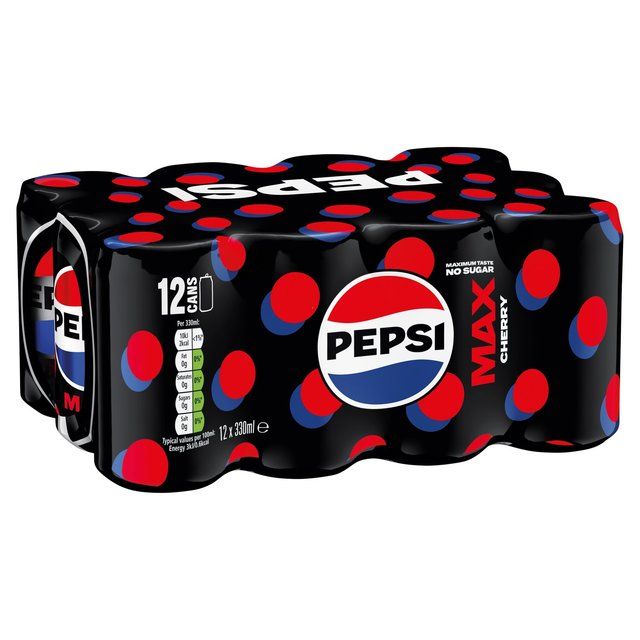 Pepsi Max Cherry   12 x 330ml