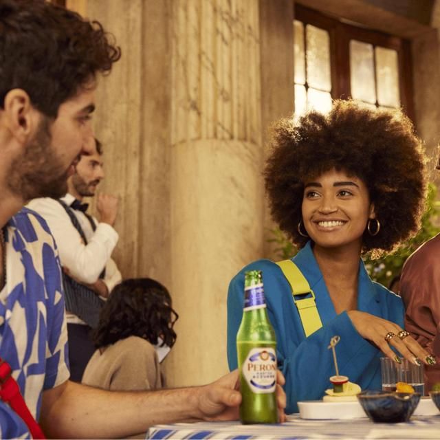 Peroni Nastro Azzurro Beer Lager Bottle   500ml